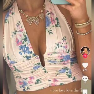 NWT Zara Corsetry Inspired Top